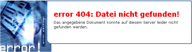 Datei nicht gefunden!